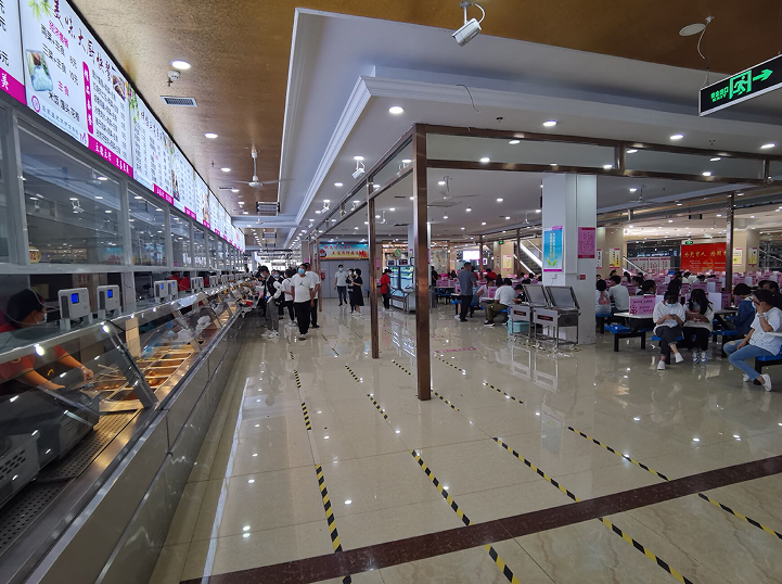 石家莊天使護(hù)士學(xué)校食堂照片